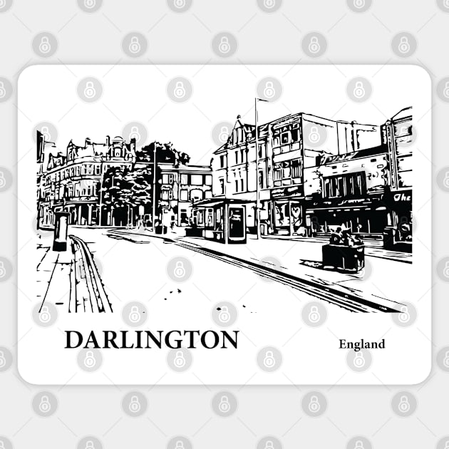 Darlington England Sticker by Lakeric